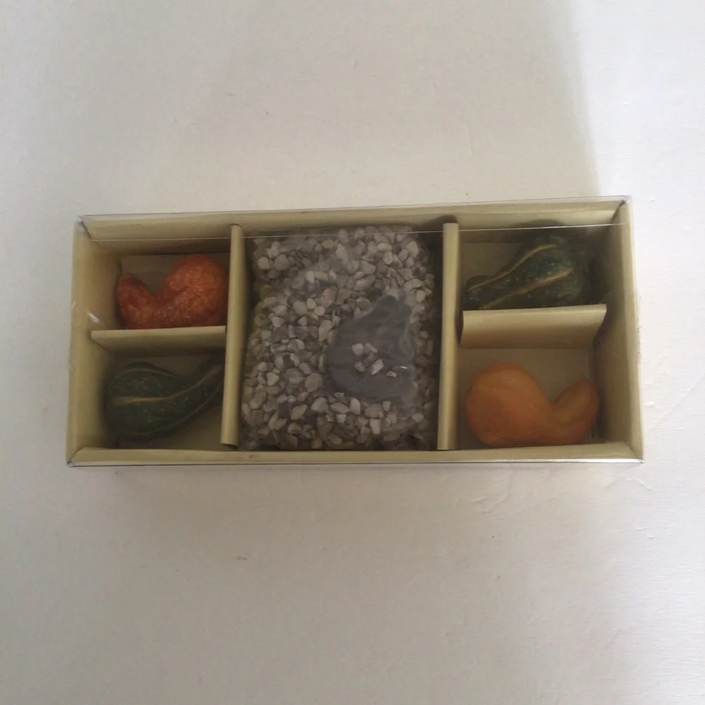 PIER 1 FALL GOURDS DECORATING CANDLESCAPING SET NWT